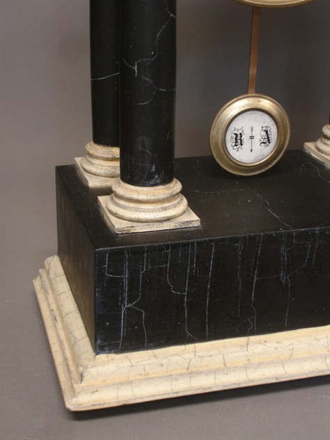 Decorative Vintage Doric column clock.-empel-collections-craquel clock Pendule -004_main_636065298912572686.JPG